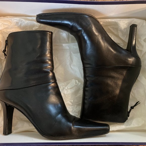 STUART WEITZMAN Apollo Leather Boots Size 6.5 - Picture 4 of 11